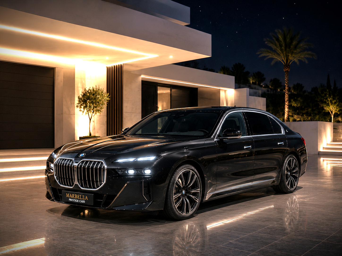 Rent BMW 740dL Marbella 2020