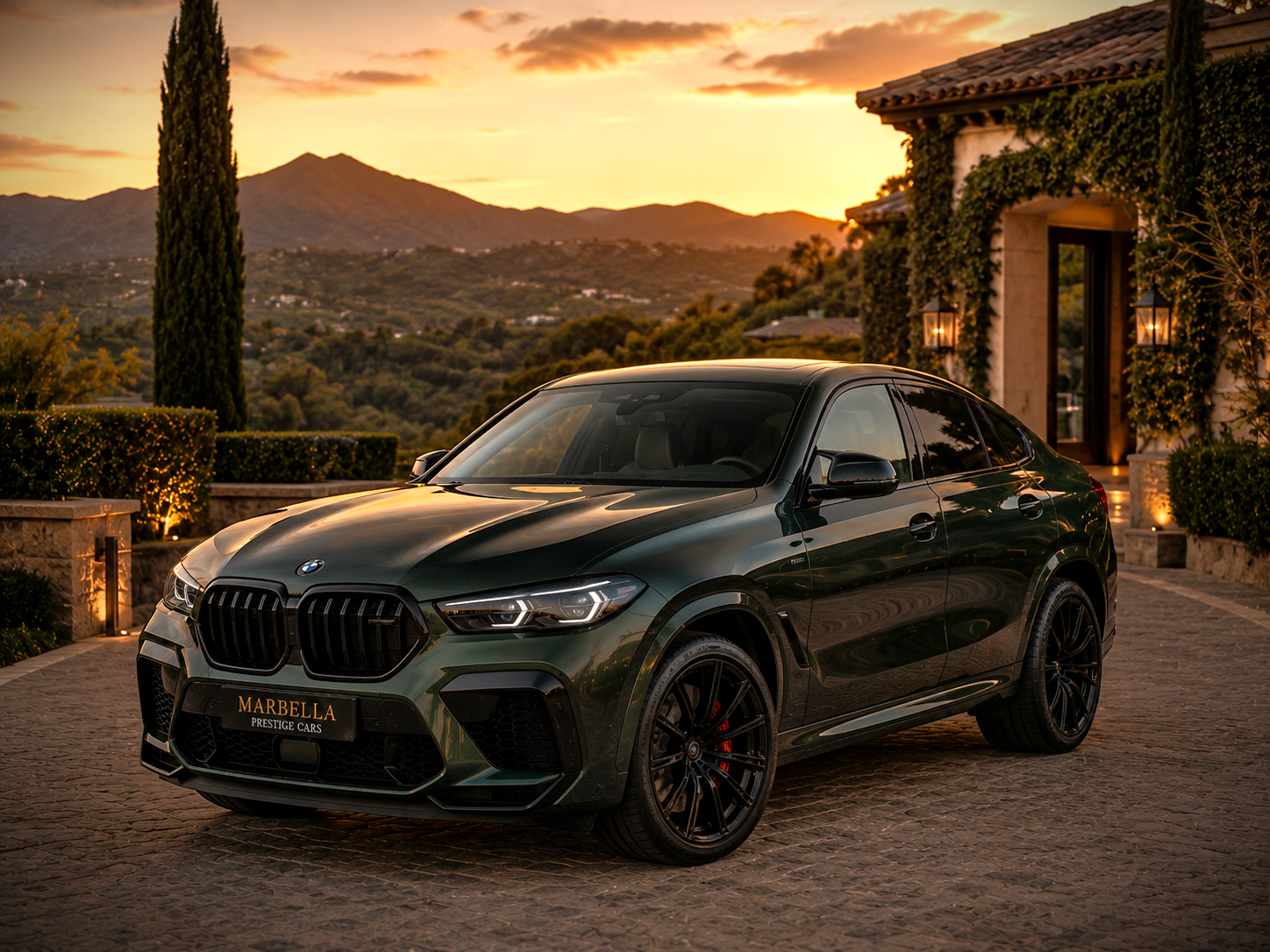 Rent BMW X6 Competition Marbella 2022