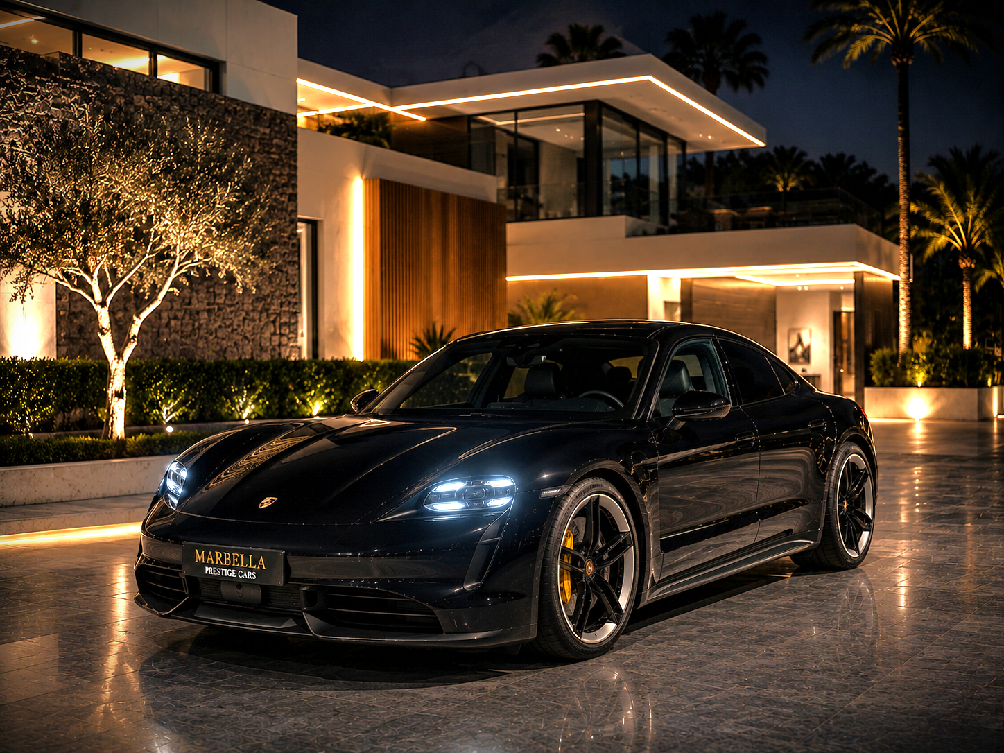 Rent Porsche Taycan Turbo S Marbella 2026